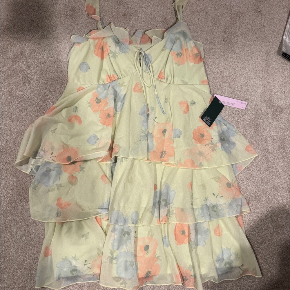 Wild Fable Pastel Floral Dress